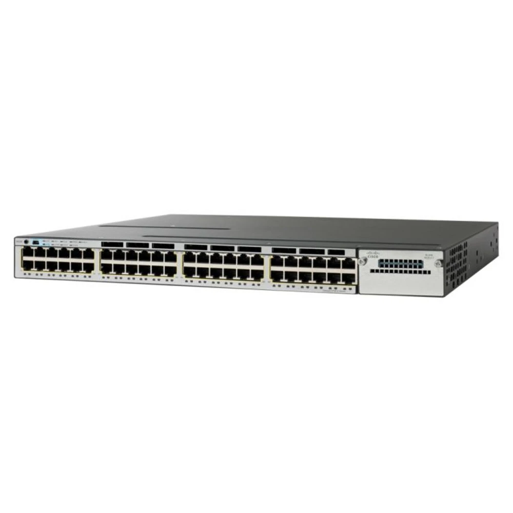 Коммутатор Cisco Catalyst 3750X WS-C3750X-48PF-L 1000 Base-TX (1000 мбит/с)