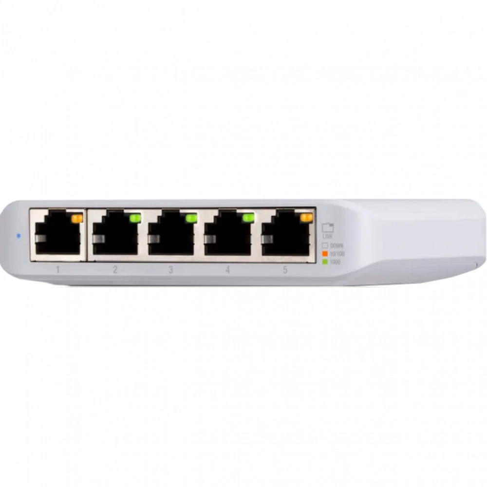 Коммутатор Ubiquiti UniFi Switch Flex Mini 5-pack USW-Flex-Mini-5 1000 Base-T (1000 мбит/с)