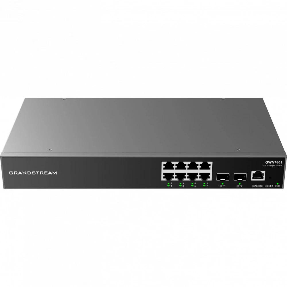 Коммутатор Grandstream GWN7801 1000 Base-TX (1000 мбит/с), 2 SFP порта