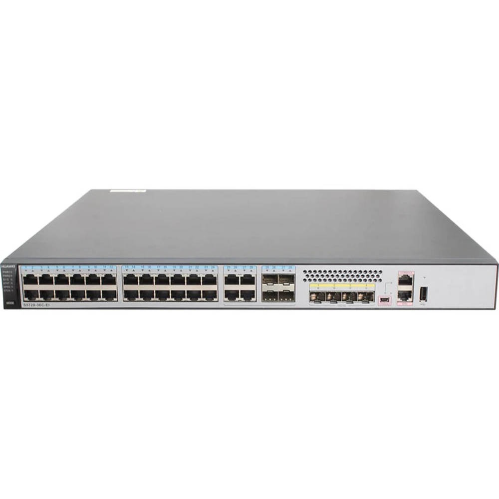 Коммутатор Huawei S5720-36C-EI-AC 02359562 1000 Base-TX (1000 мбит/с), 4 SFP порта