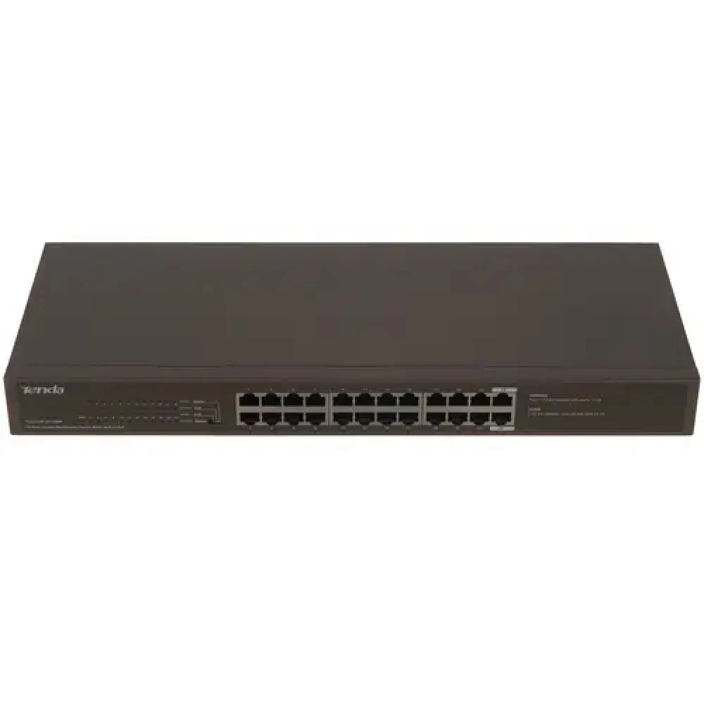 Коммутатор TENDA TEG1124P TEG1124P-24-250W 1000 Base-T (1000 мбит/с)
