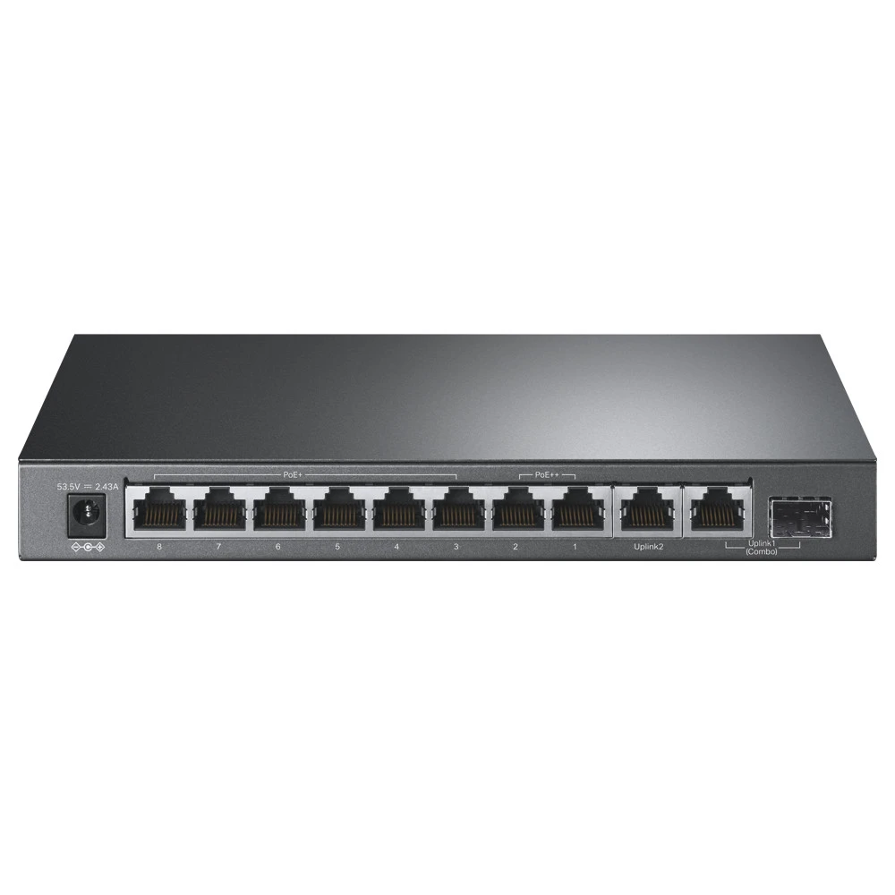 Коммутатор TP-Link TL-SG1210PP 1000 Base-TX (1000 мбит/с), 1 SFP порт