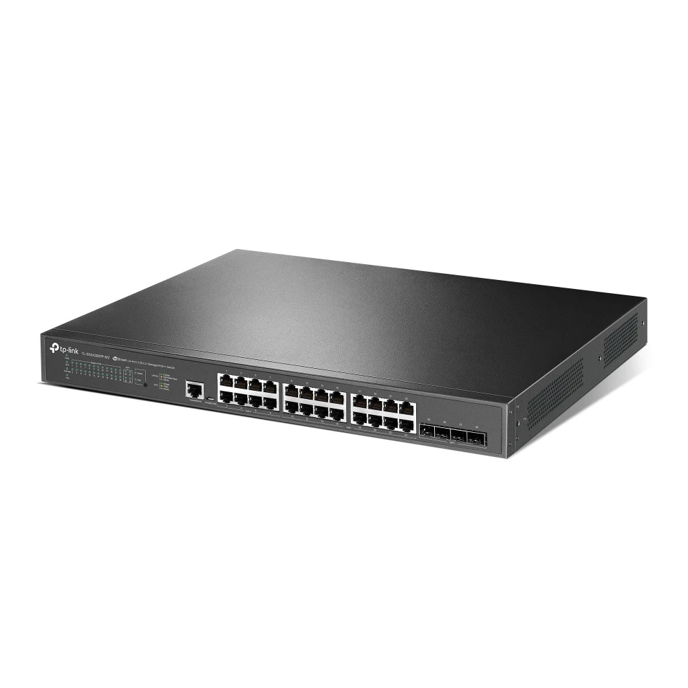 Коммутатор TP-Link TL-SG3428XPP-M2 2.5 GBase-T (2500 мбит/с), 4 SFP порта