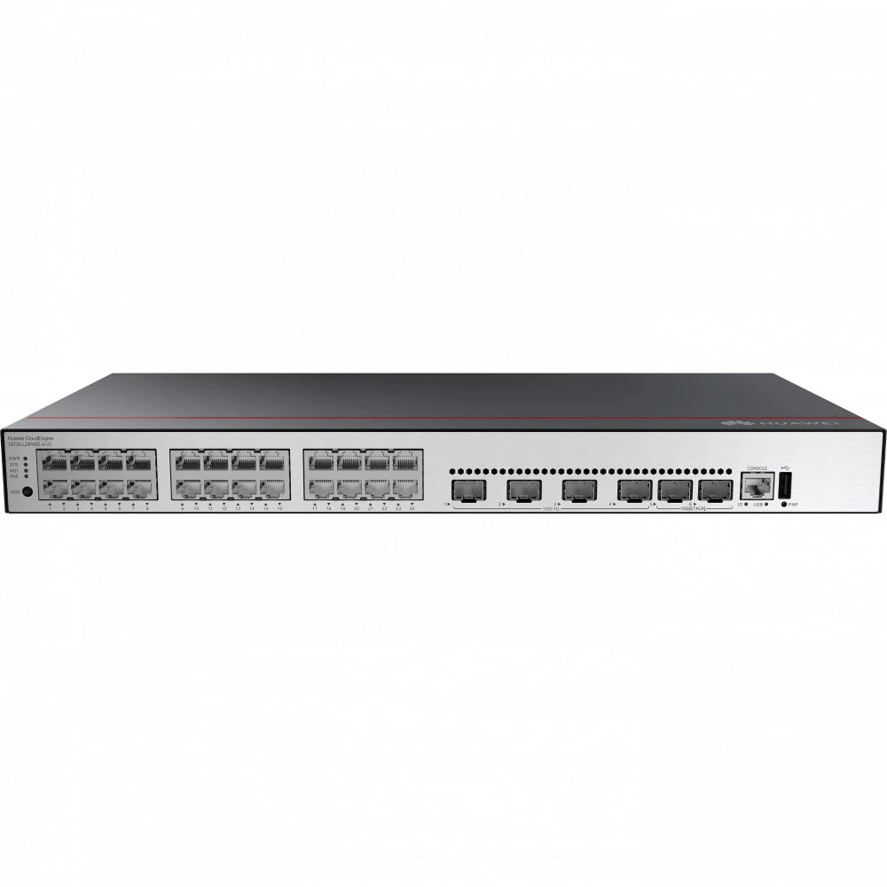 Коммутатор Huawei S5735-L24P4XE-A-V2 98012026_BSW 1000 Base-T (1000 мбит/с), 4 SFP порта