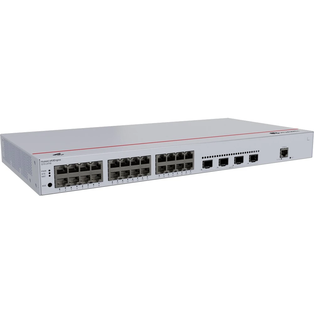 Коммутатор Huawei eKit eKitEngine S310-24T4X 98012381 1000 Base-T (1000 мбит/с), 4 SFP порта