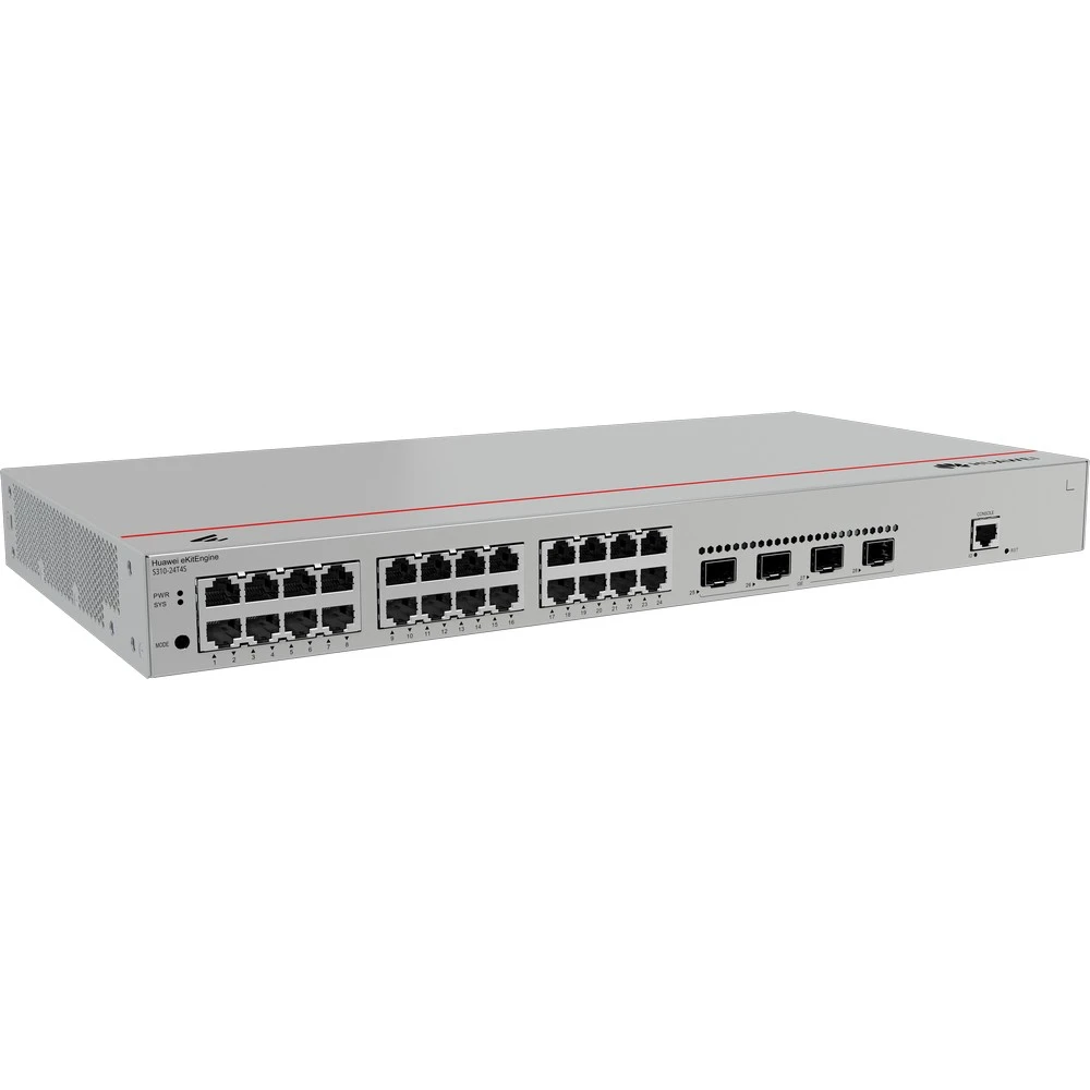 Коммутатор Huawei eKit CloudEngine S310-24T4S 98012202 1000 Base-T (1000 мбит/с), 4 SFP порта