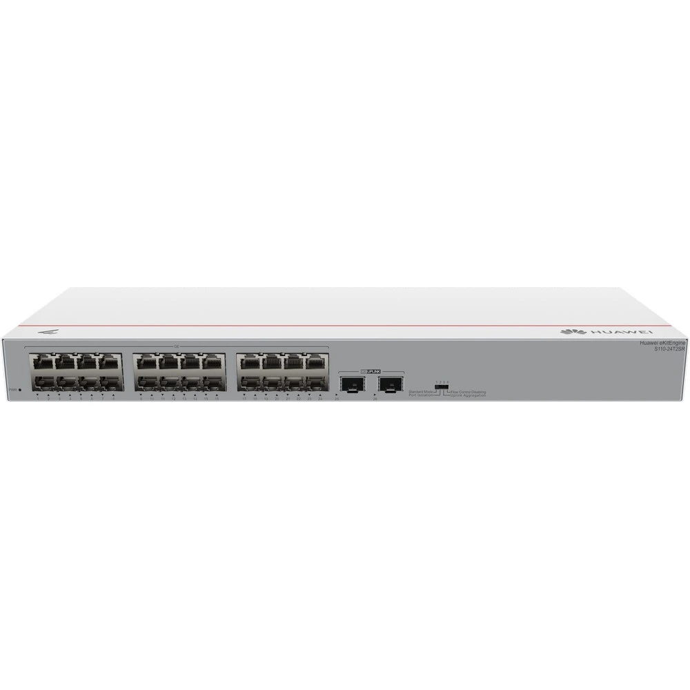 Коммутатор Huawei eKit eKitEngine S110-24T2SR 98012196 1000 Base-T (1000 мбит/с), 2 SFP порта