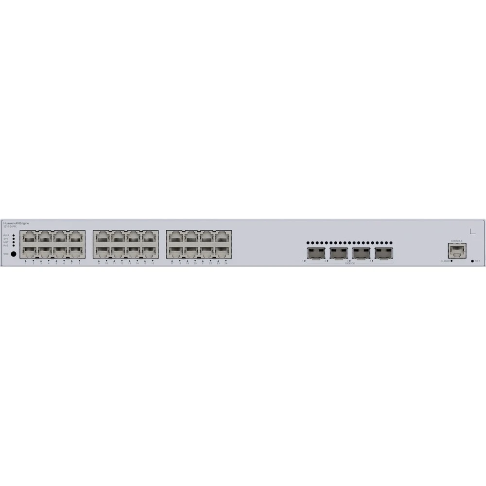 Коммутатор Huawei eKit eKitEngine S310-24P4X 98012382 1000 Base-T (1000 мбит/с), 4 SFP порта