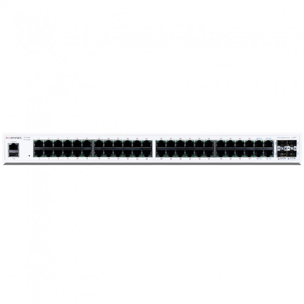Коммутатор Fortinet FortiSwitch-148F FS-148F 1000 Base-T (1000 мбит/с), 4 SFP порта