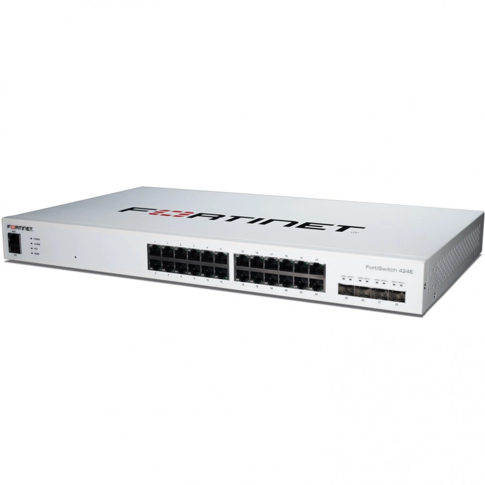 Коммутатор Fortinet FortiSwitch-424E FS-424E 1000 Base-T (1000 мбит/с), 4 SFP порта