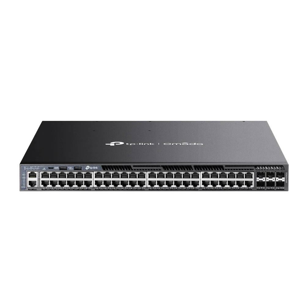 Коммутатор TP-Link SG6654XHP 1000 Base-T (1000 мбит/с), 6 SFP портов