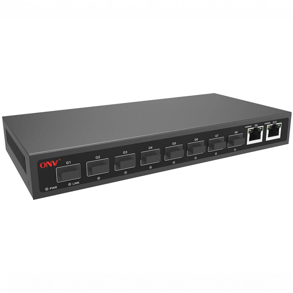 Коммутатор ONV H3008FO 8 SFP портов