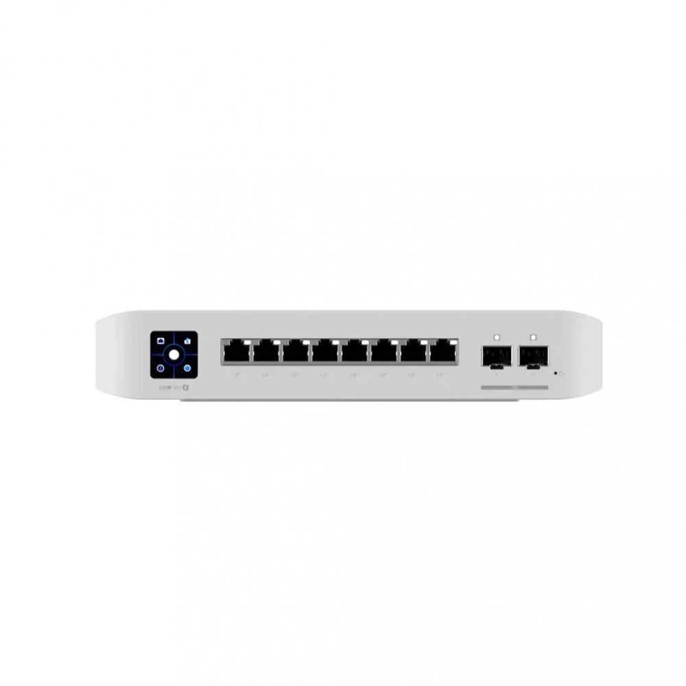 Коммутатор Ubiquiti USW-Pro-8-PoE 1000 Base-T (1000 мбит/с), 2 SFP порта