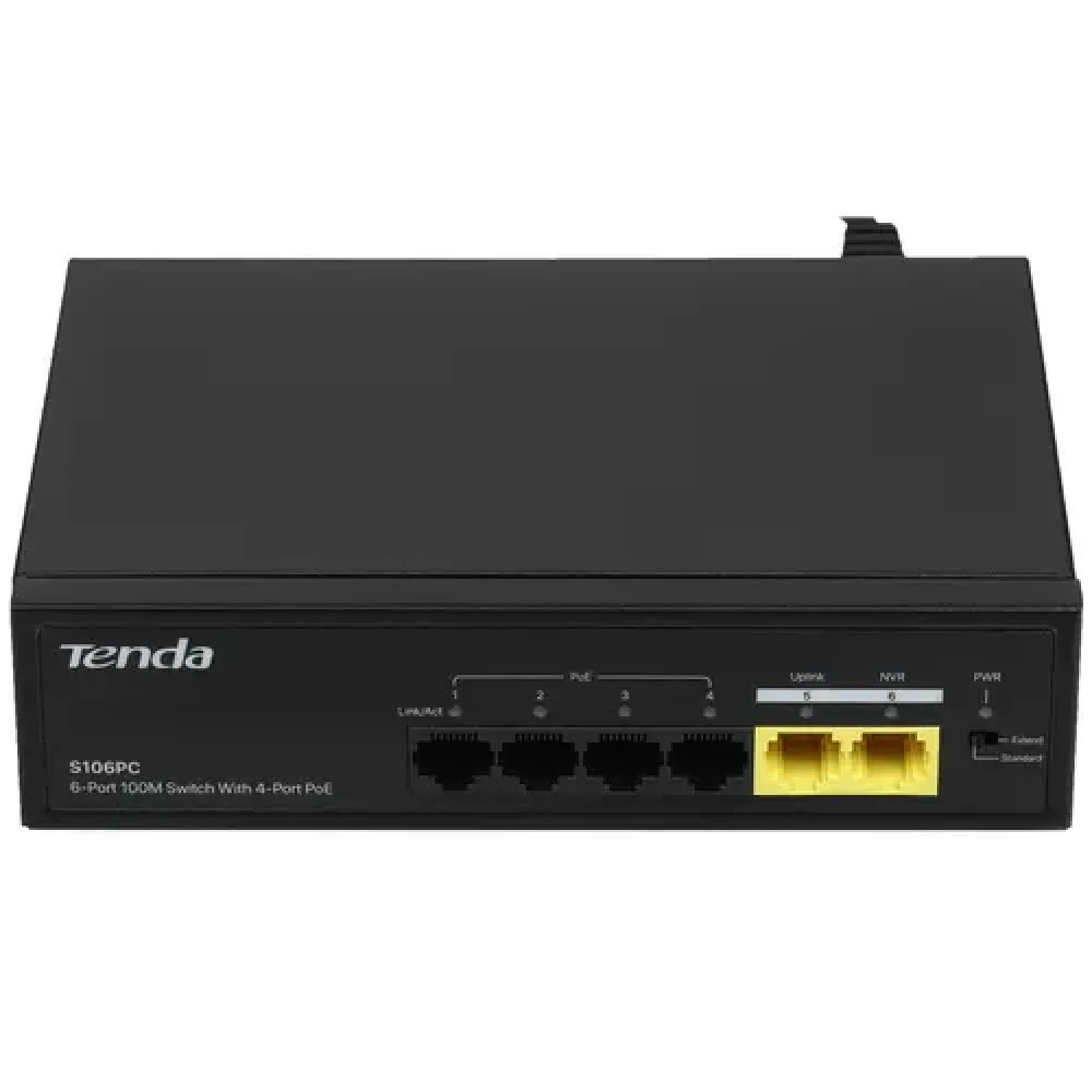 Коммутатор TENDA S106PC 1000 Base-T (1000 мбит/с)