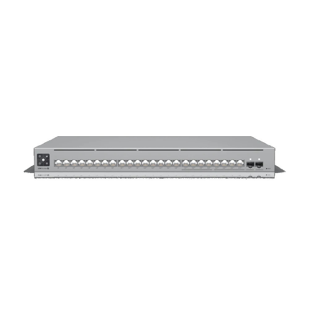 Коммутатор Ubiquiti UniFi Pro 24 USW-Pro-Max-24-PoE-EU 1000 Base-T (1000 мбит/с), 2 SFP порта