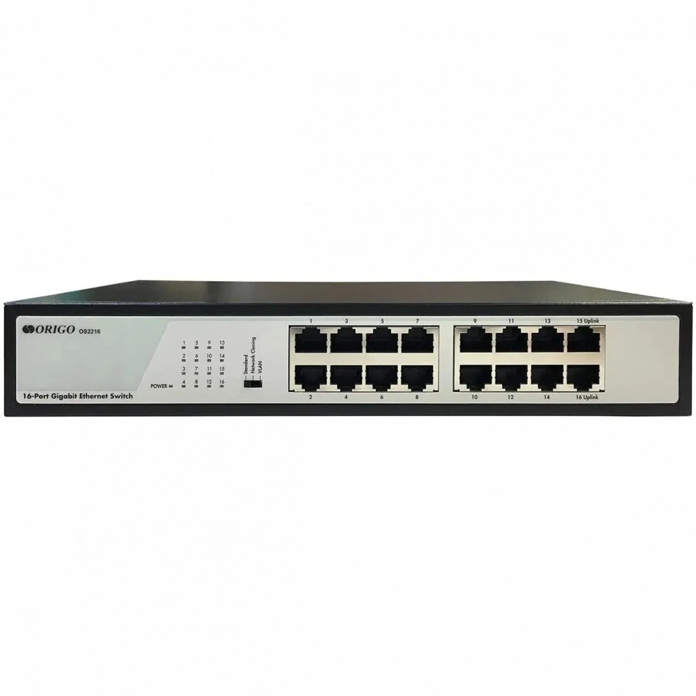 Коммутатор Origo OS2216/A1A 1000 Base-T (1000 мбит/с)