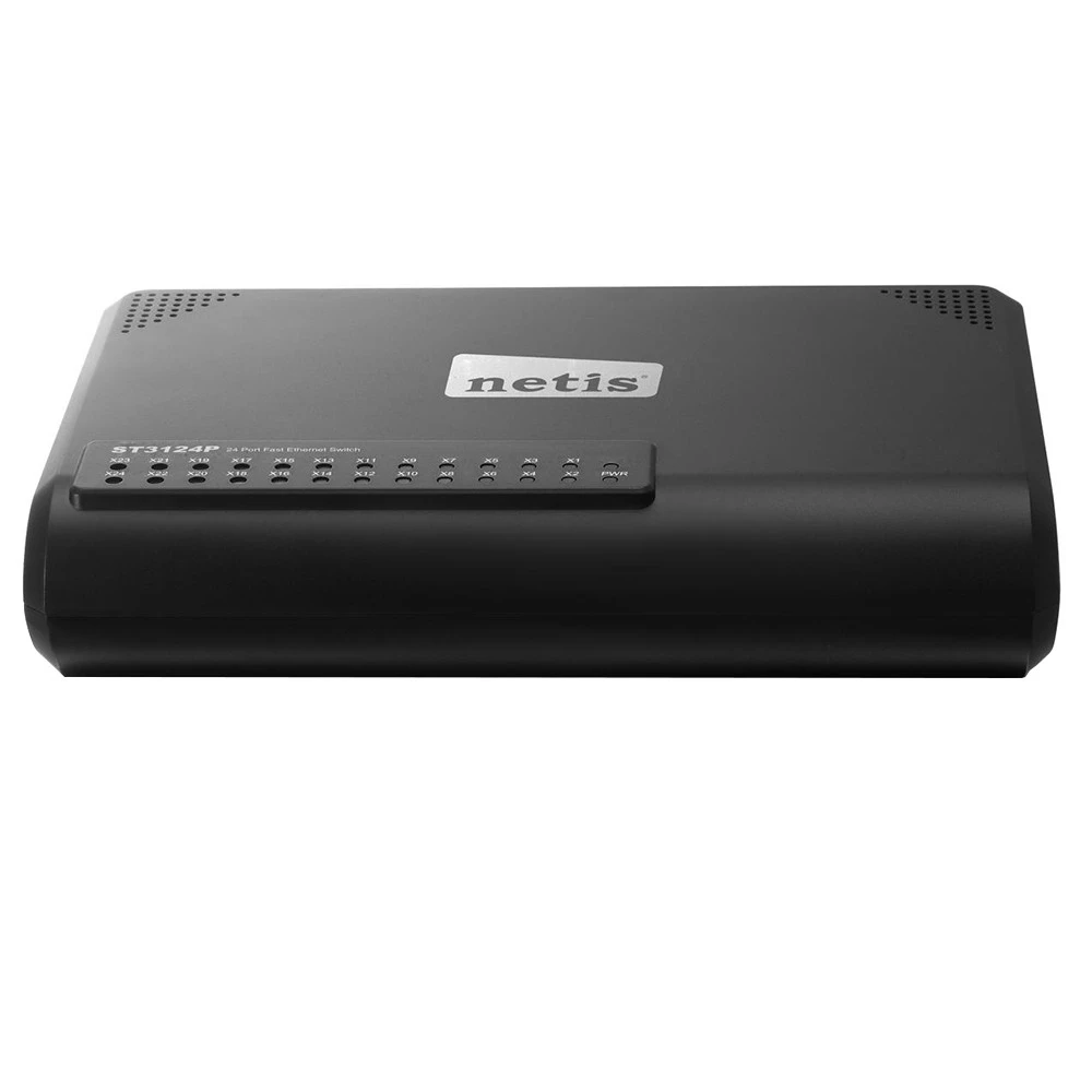 Коммутатор Netis ST3124P 100 Base-TX (100 мбит/с)