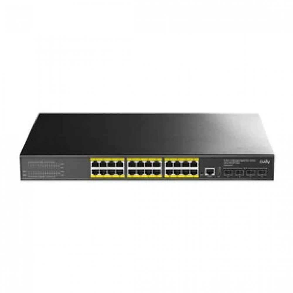 Коммутатор CUDY GS5024PS4 GS5024PS4-400W 1000 Base-T (1000 мбит/с), 4 SFP порта