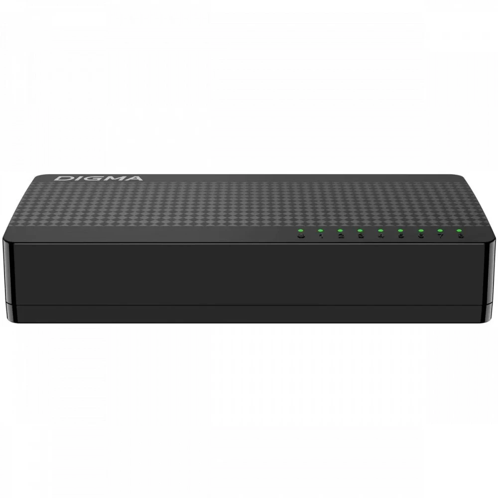 Коммутатор Digma DSW-108GEV2 1000 Base-T (1000 мбит/с)