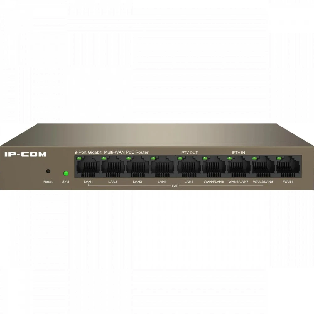 Маршрутизатор IP-COM M20 M20-8G-POE 10/100/1000 Base-TX (1000 мбит/с)