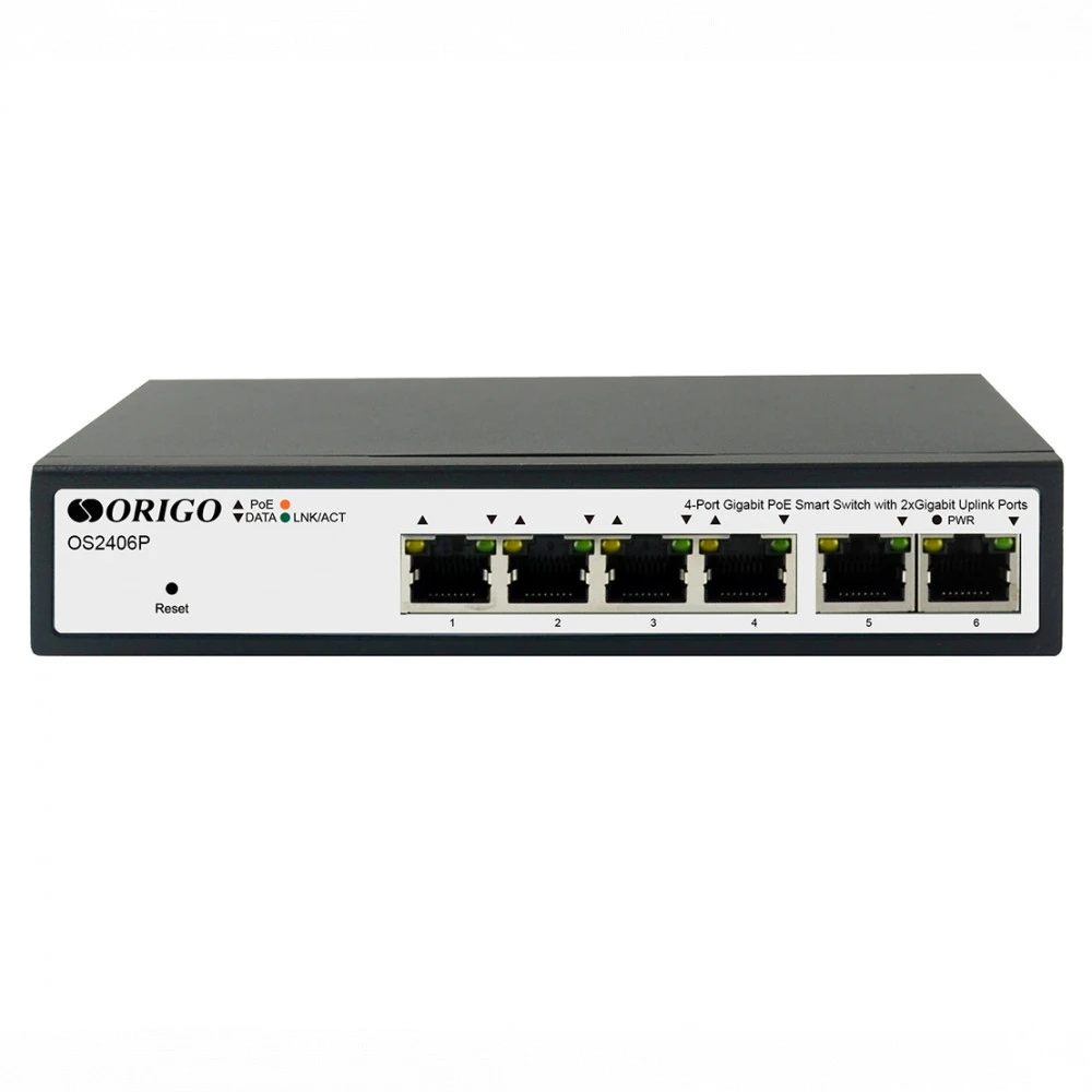 Коммутатор Origo OS2406P OS2406P/60W/A1A 100 Base-TX (100 мбит/с)