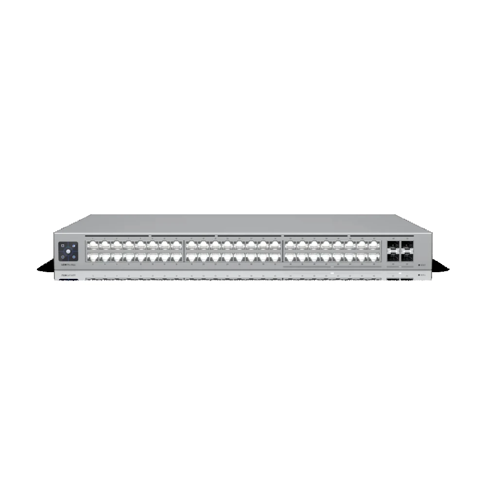 Коммутатор Ubiquiti USW-Pro-Max-48 1000 Base-T (1000 мбит/с), 4 SFP порта