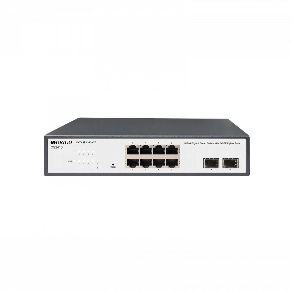 Коммутатор Origo OS2410 OS2410/A1A 1000 Base-T (1000 мбит/с), 2 SFP порта