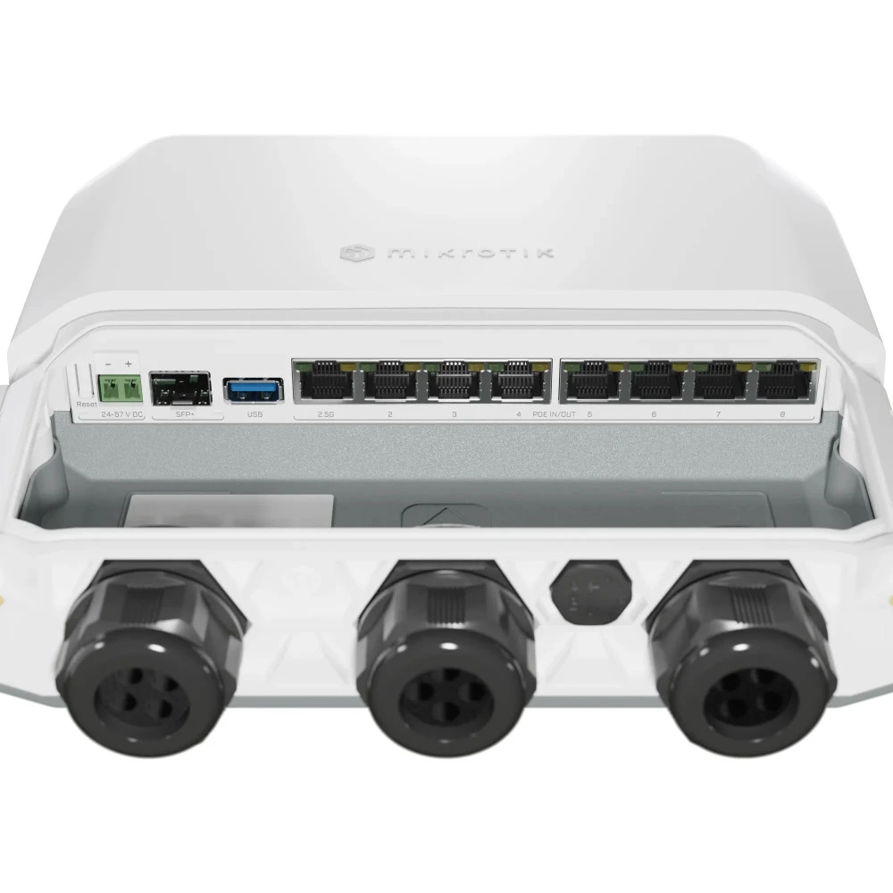 Маршрутизатор Mikrotik RB5009UPr+S+OUT 10/100/1000 Base-TX (1000 мбит/с)