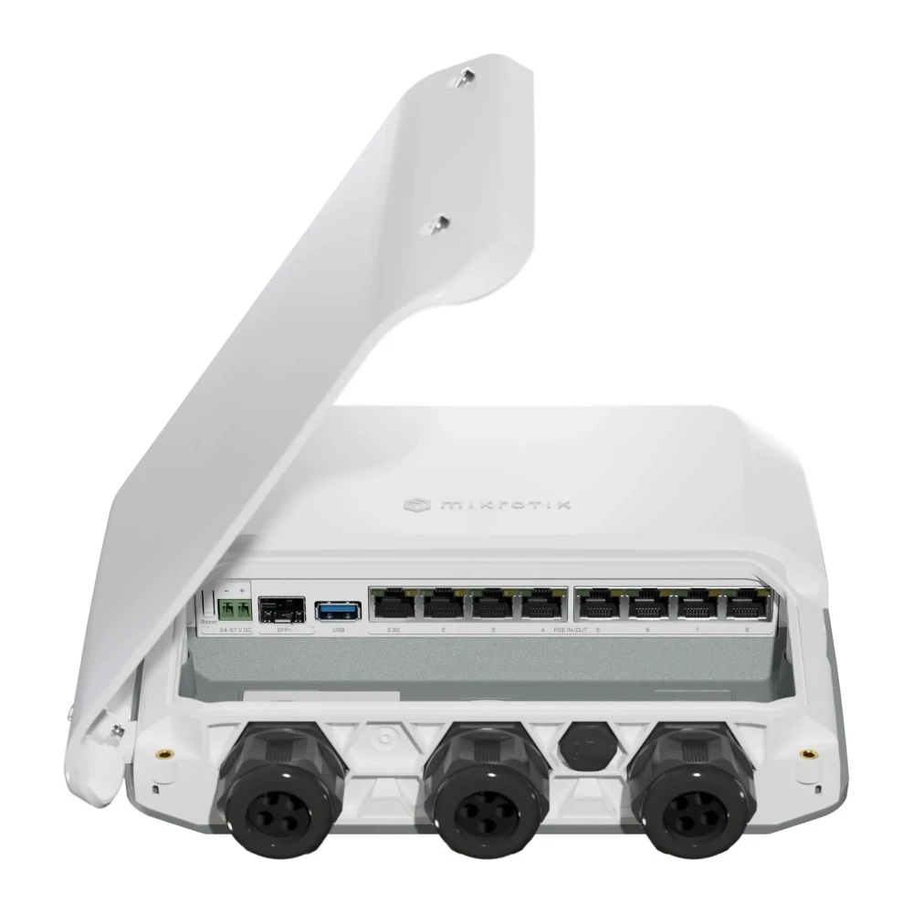 Маршрутизатор Mikrotik RB5009UPr+S+OUT 10/100/1000 Base-TX (1000 мбит/с)
