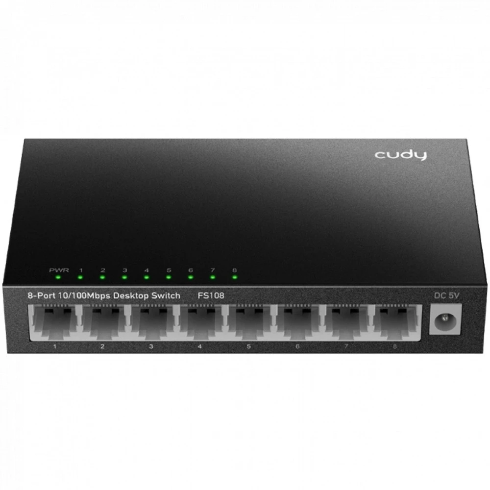 Коммутатор CUDY FS108 100 Base-T (100 мбит/с)