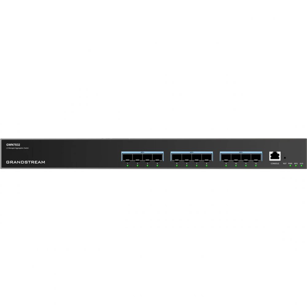 Коммутатор Grandstream GWN7832 12 SFP портов