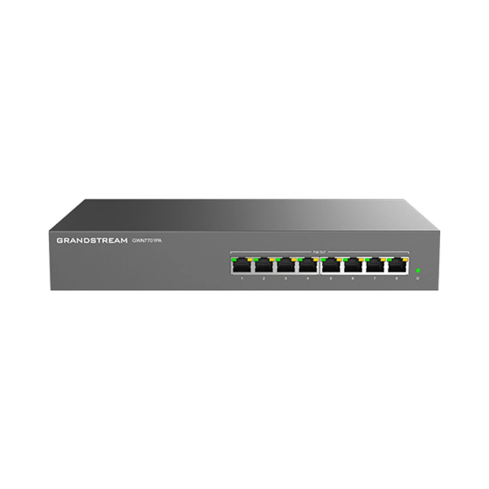 Коммутатор Grandstream GWN7701PA 1000 Base-T (1000 мбит/с)