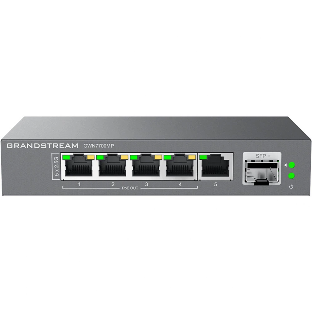 Коммутатор Grandstream GWN7700MP 2.5 GBase-T (2500 мбит/с), 1 SFP порт
