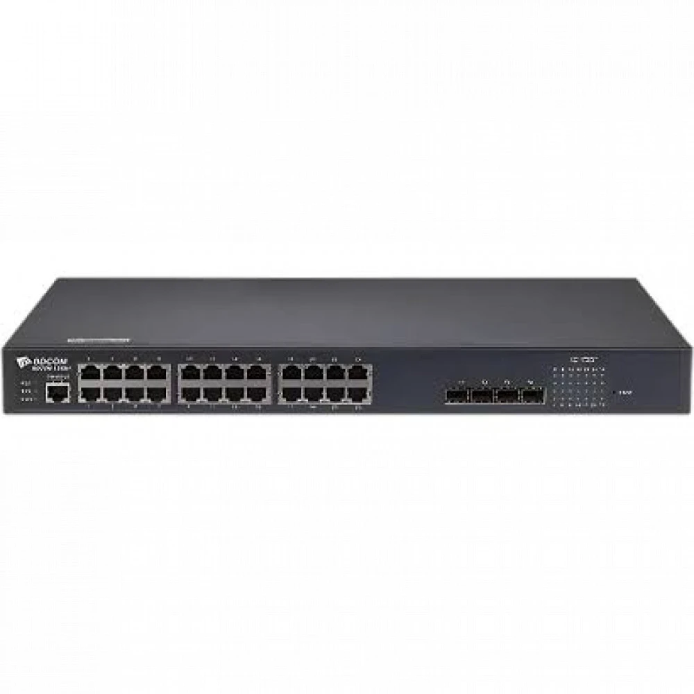 Коммутатор BDCOM S2928-P 1000 Base-T (1000 мбит/с), 4 SFP порта