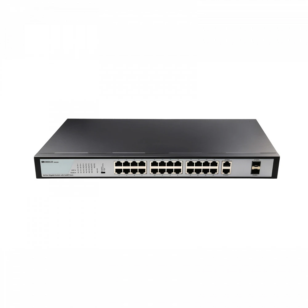 Коммутатор Origo OS2228/A1A 1000 Base-T (1000 мбит/с), 2 SFP порта