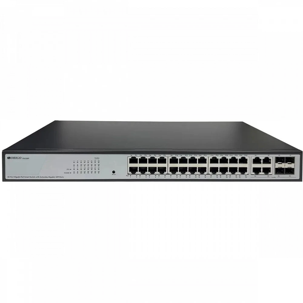 Коммутатор Origo OS2328P/360W/A1A 1000 Base-T (1000 мбит/с), 4 SFP порта