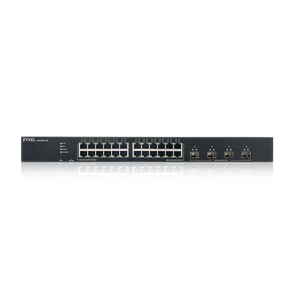 Коммутатор Zyxel XGS1935-28 XGS1935-28-EU0101F 1000 Base-T (1000 мбит/с), 4 SFP порта