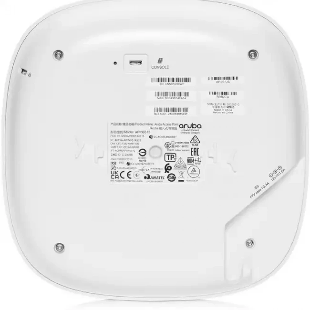 WiFi точка доступа HPE R9B33A