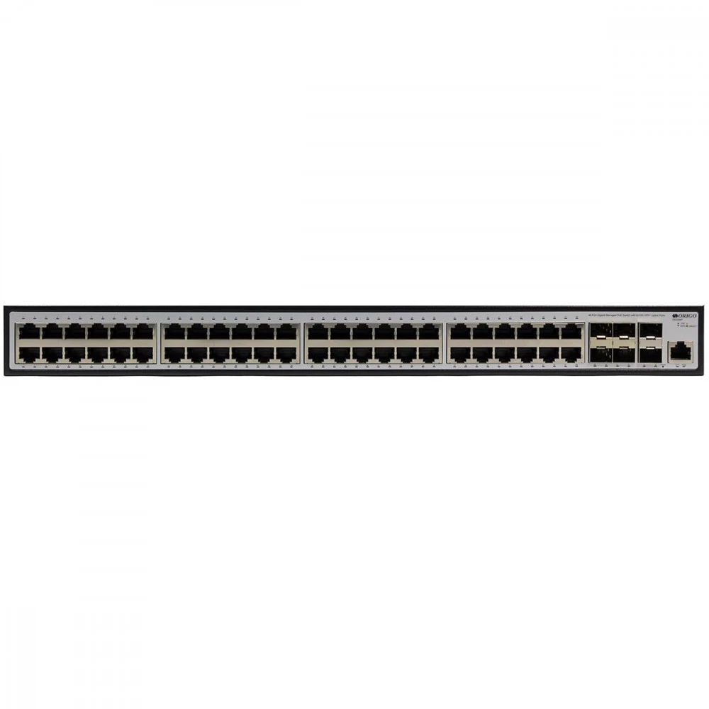 Коммутатор Origo OS3254P/370W/A2A 1000 Base-T (1000 мбит/с), 6 SFP портов