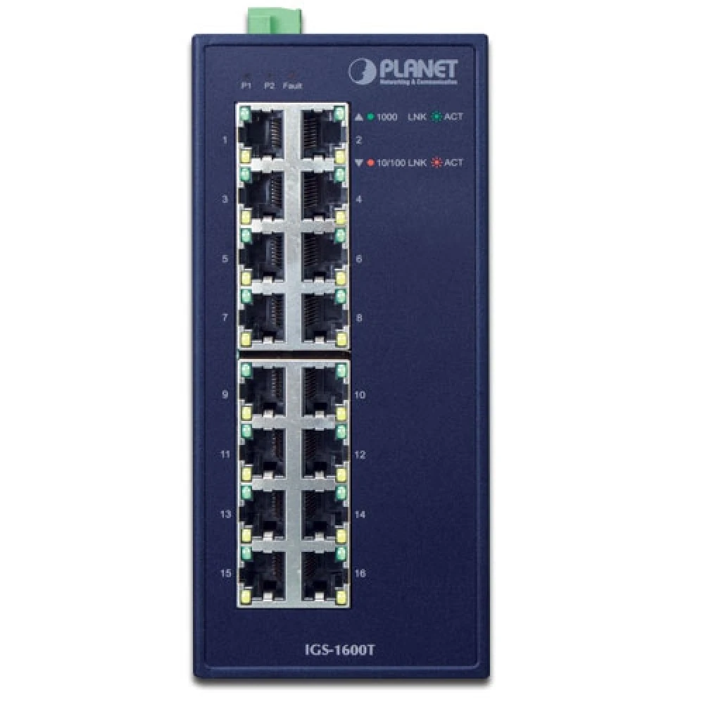 Коммутатор Planet IGS-1600T 1000 Base-T (1000 мбит/с)
