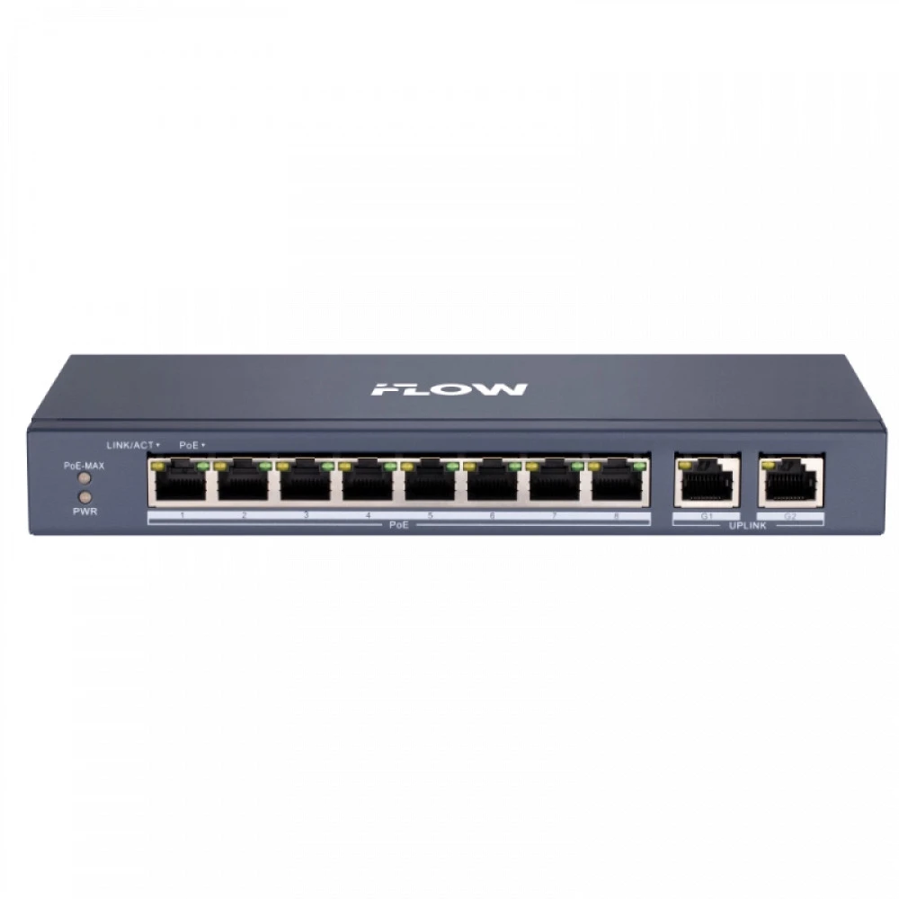 Коммутатор iFlow F-SW-EU410POE-V/L 301803326 100 Base-T (100 мбит/с)