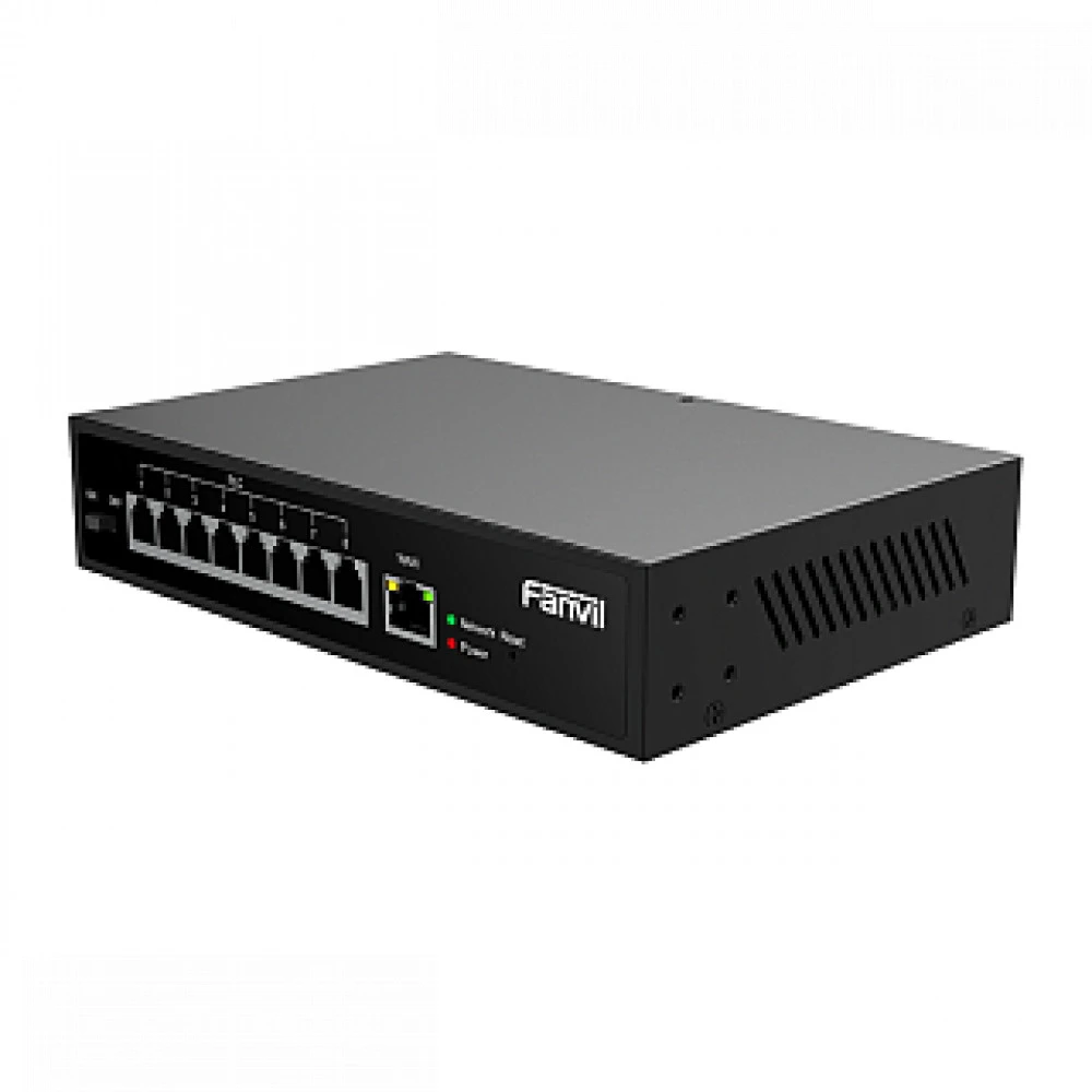 Коммутатор Fanvil PN8 (2-Wire) 1000 Base-T (1000 мбит/с)