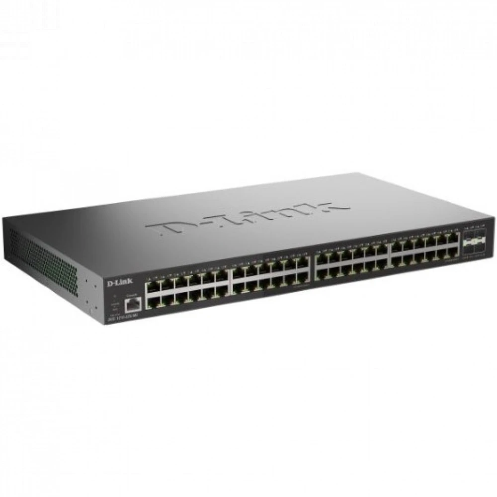 Коммутатор D-link DGS-1210-52X/ME/C1A 1000 Base-T (1000 мбит/с), 4 SFP порта