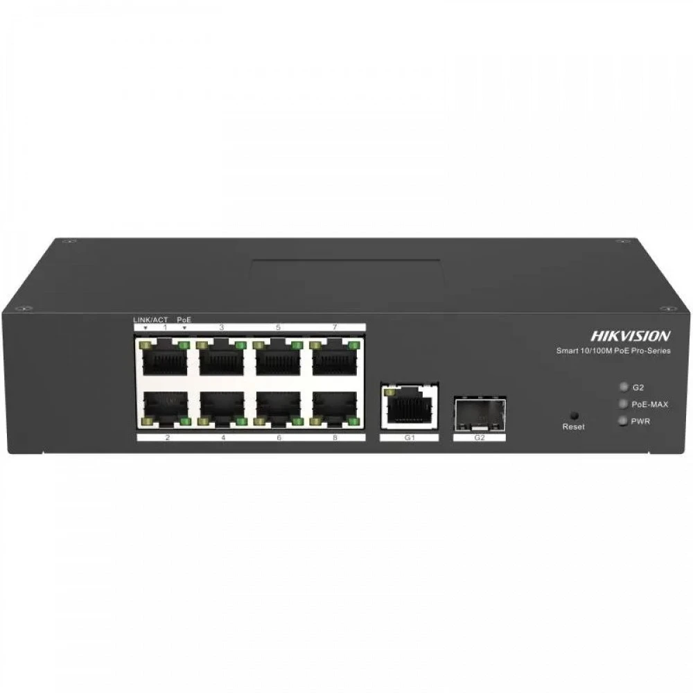 Коммутатор Hikvision DS-3T1310P-SI/HS 100 Base-T (100 мбит/с), 1 SFP порт