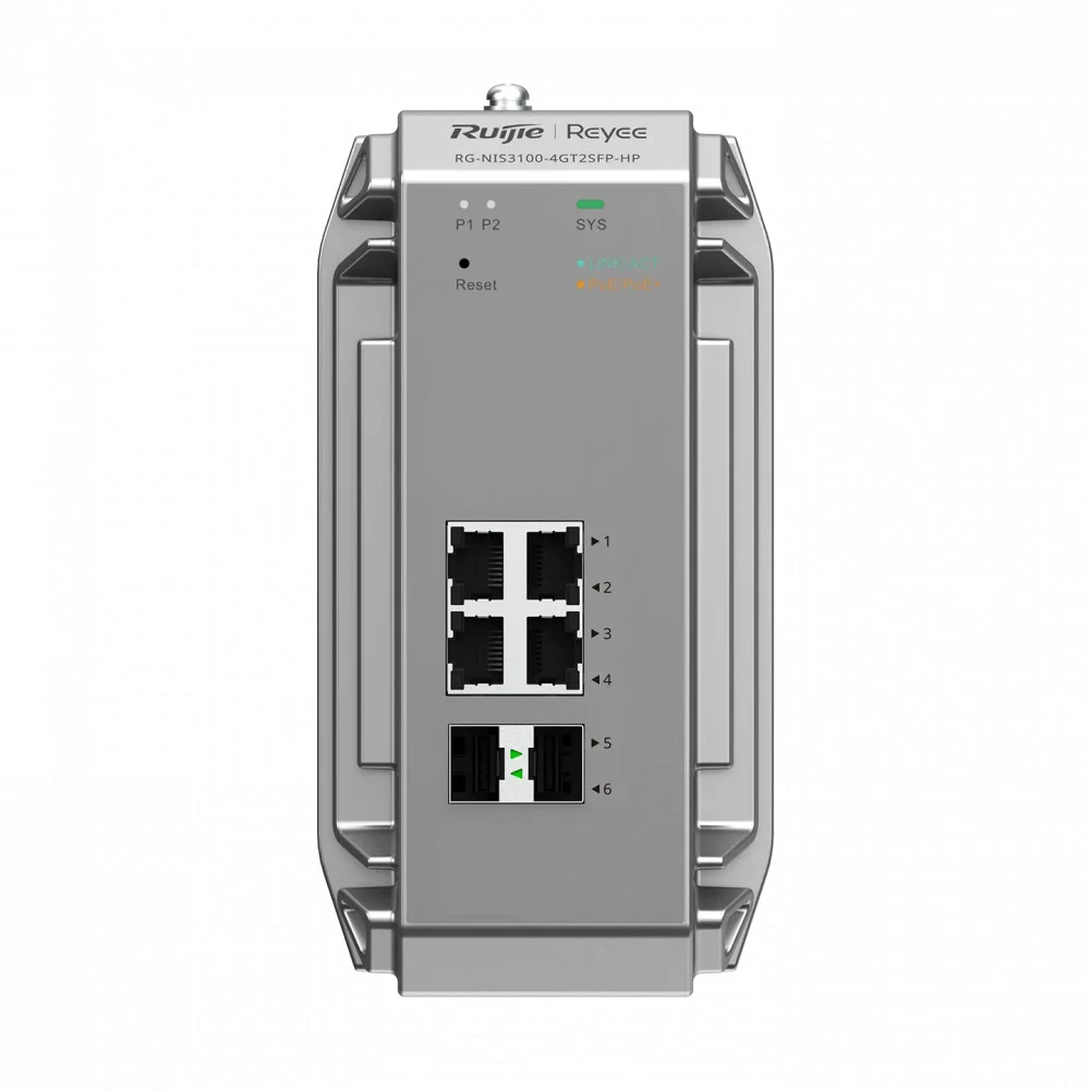 Коммутатор Ruijie RG-NIS3100-4GT2SFP-HP 1000 Base-T (1000 мбит/с)