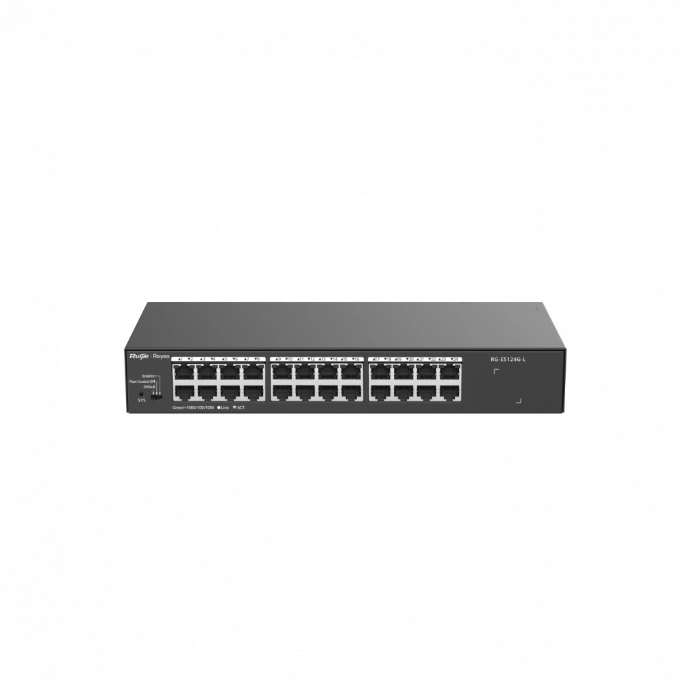 Коммутатор Ruijie RG-ES124G-L 1000 Base-T (1000 мбит/с)