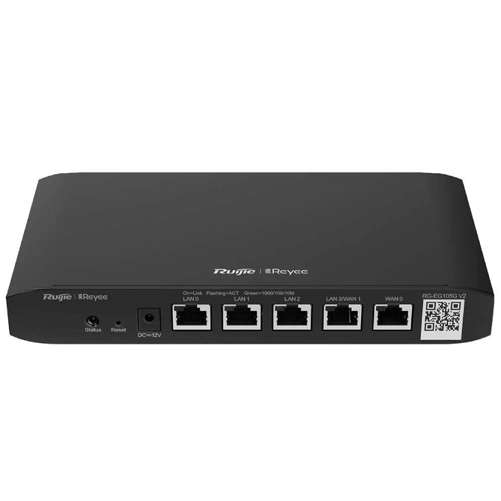 Маршрутизатор Ruijie RG-EG105G-V3 10/100/1000 Base-TX (1000 мбит/с)