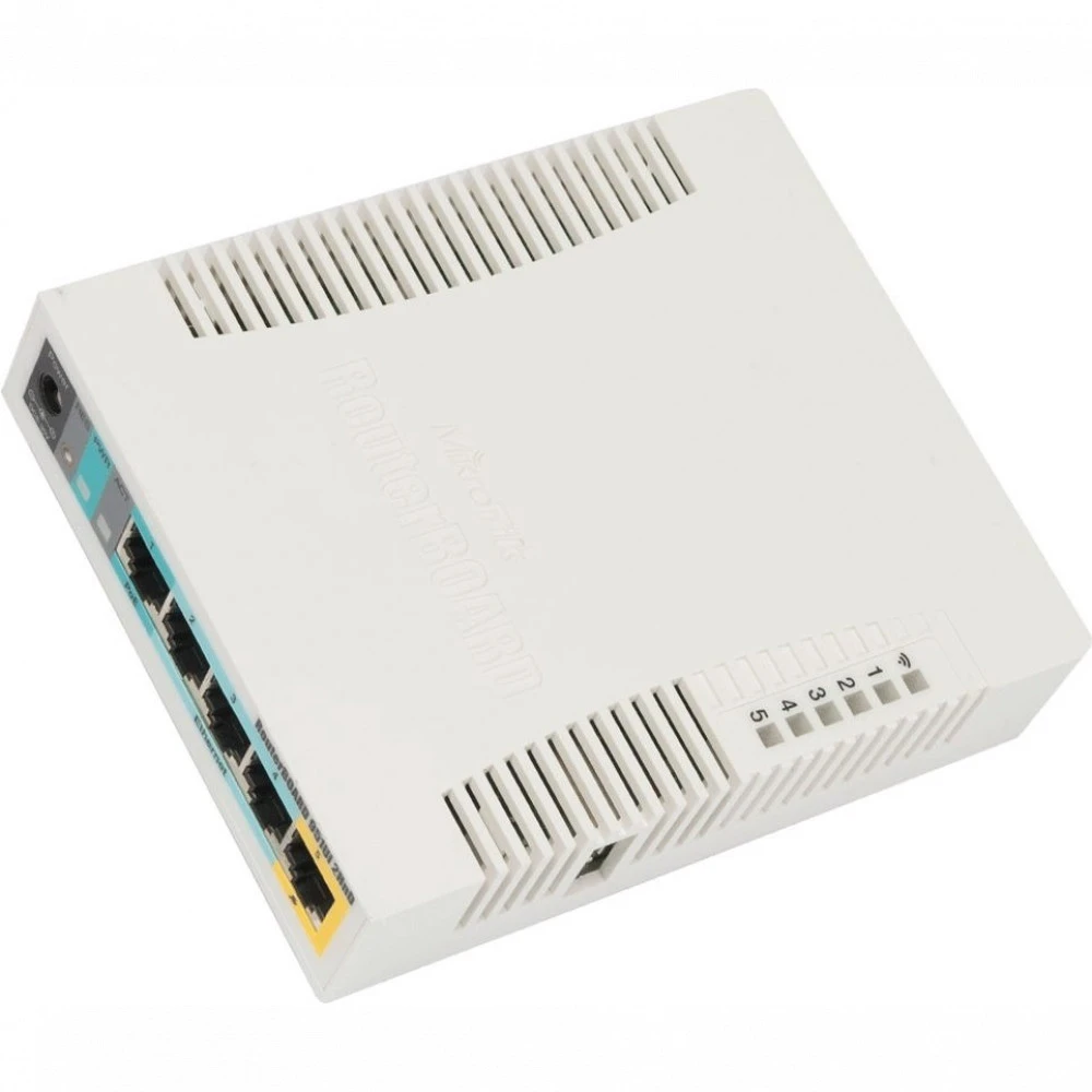Маршрутизатор Mikrotik RB951Ui-2HnD 10/100 Base-TX (100 мбит/с)