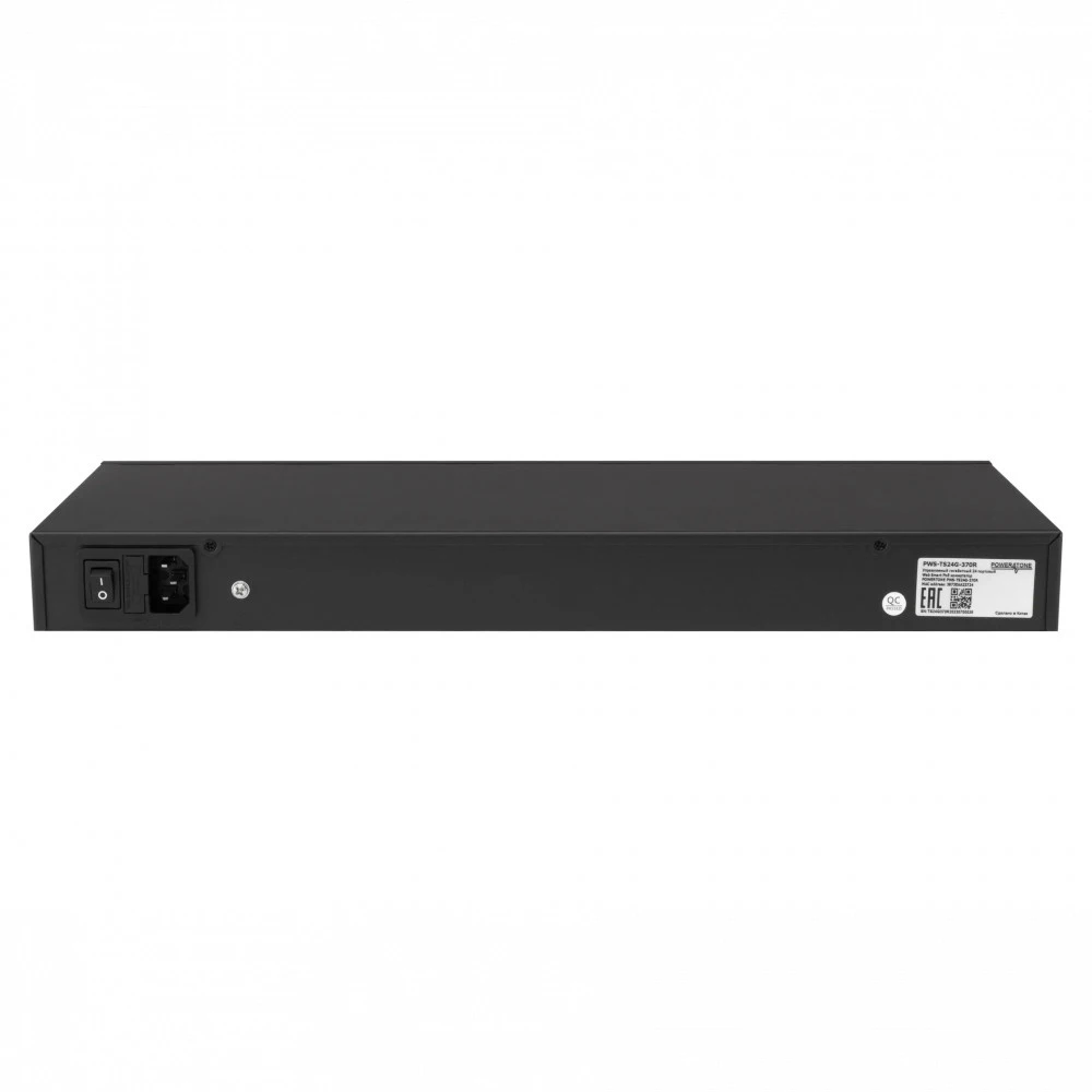 Коммутатор PowerTone PWS-TS24G-370R 1000 Base-T (1000 мбит/с), 2 SFP порта