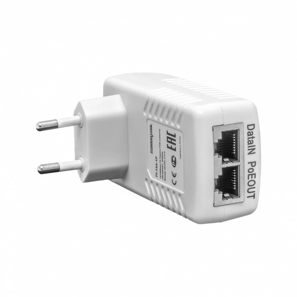 PoE инжектор PowerTone PI-250-1P 1 порт, 25 Вт